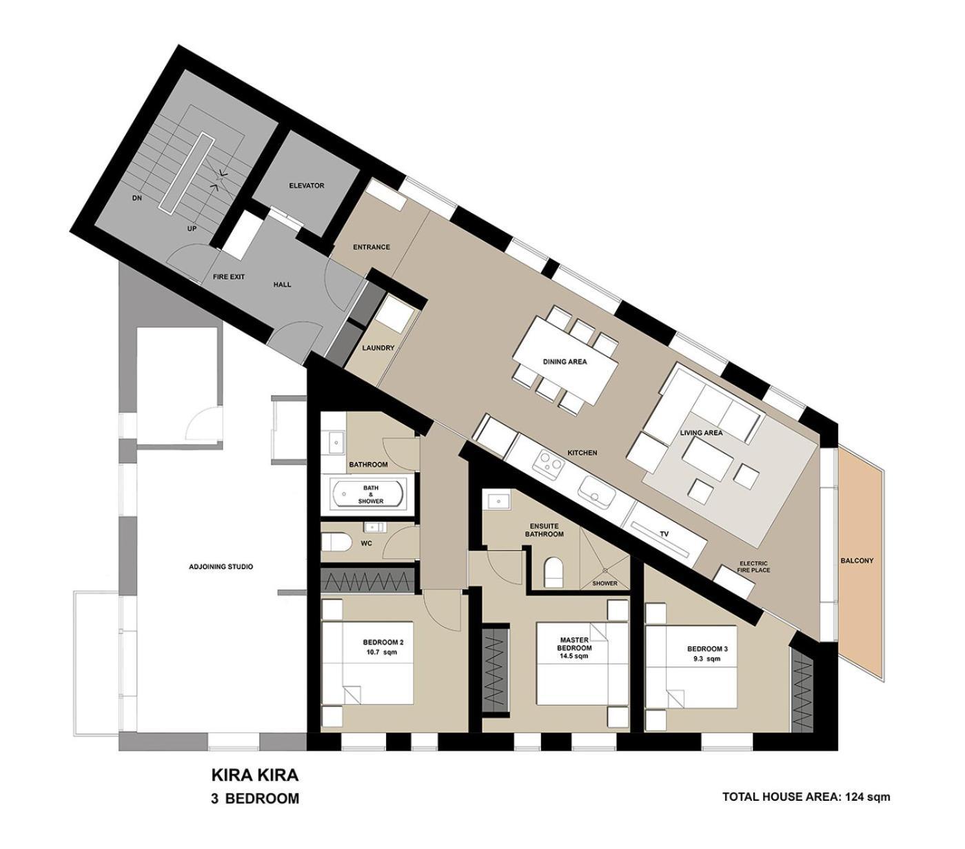 Kira Kira Suites By H2 Life Куття Екстер'єр фото